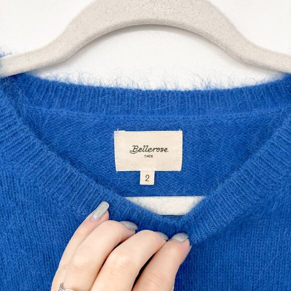 Bellerose Royal Blue Crew Neck Sweater - Picture 4 of 7
